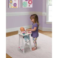 Badger Basket Doll High Chair With Accessories And Free Personalization Kit - White/Pink/Gingham 12 Badger Basket Doll High Chair With Accessories And Free Personalization Kit - White/Pink/Gingham -Doll Paradise Shop GUEST 03c60dc7 ebb3 4320 a042 ef89c1be0a7d