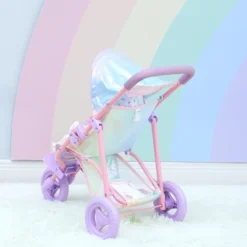 Olivia's Little World Baby Doll Jogging Stroller Buggy Iridescent Color OL-00016 -Doll Paradise Shop GUEST 05bcd2ce 8b03 4708 8ea7 af4248532b67