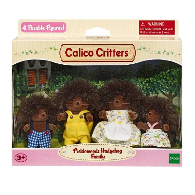 Calico Critters Pickleweeds Hedgehog Family 1 Calico Critters Pickleweeds Hedgehog Family