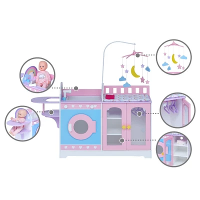 Olivia's Little World 6 In 1 Baby Doll Changing Station & Storage TD-132522A 4 Olivia's Little World 6 In 1 Baby Doll Changing Station & Storage TD-132522A - Image 4