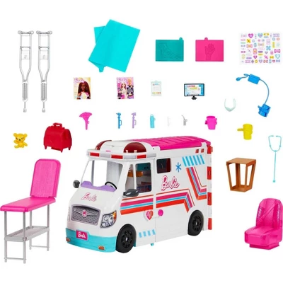 Barbie Transforming Ambulance And Clinic Playset (Target Exclusive) 4 Barbie Transforming Ambulance And Clinic Playset (Target Exclusive) - Image 4