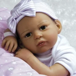 Paradise Galleries Real Life Baby Doll The Princess Has Arrived. 20 Inch Reborn Baby Girl Crafted In Silicone - Like Vinyl & Weighted Cloth Body -Doll Paradise Shop GUEST 10eaf836 ae97 4f04 9459 c5652d5b3853