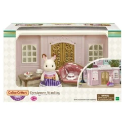 Calico Critters Town Series Designers Studio, Fashion Dollhouse Playset With Figure, Furniture And Accessories -Doll Paradise Shop GUEST 115490fe 9e99 4624 ba15 05d598ef6525