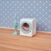 Calico Critters Laundry & Vacuum Cleaner, Dollhouse Furniture And Accessories