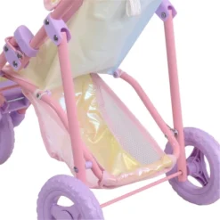Olivia's Little World Baby Doll Jogging Stroller Buggy Iridescent Color OL-00016 -Doll Paradise Shop GUEST 14279783 4423 45ae 89fd 3743cad89964