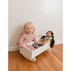 Remley Rebekah’s Collection Kids Wooden Doll Cradle - Ships Assembled 11 Remley Rebekah’s Collection Kids Wooden Doll Cradle - Ships Assembled -Doll Paradise Shop GUEST 1439ce05 e041 4b5f 87c9 8d1eb86f3251