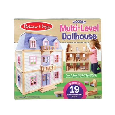 Melissa & Doug Multi-Level Dollhouse 2 Melissa & Doug Multi-Level Dollhouse - Image 2
