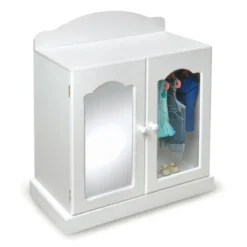 Badger Basket Mirrored Doll Armoire With Baskets -Doll Paradise Shop GUEST 149ce8d9 8ce1 4cf9 a852 0c319201e718