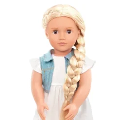 Our Generation Phoebe With Hair Clips & Styling Book 18" Hair Grow Doll -Doll Paradise Shop GUEST 16590b77 6c22 4a72 aed4 d14a1535da46