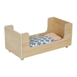 Manhattan Toy Sleep Tight Wooden Play Sleigh Bed With Pillow And Blanket For Dolls And Stuffed Animals -Doll Paradise Shop GUEST 1c1b81a4 b702 4c82 b361 2f1bbf74af27