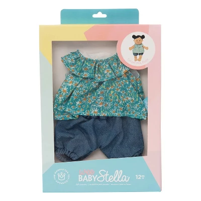 Manhattan Toy Wee Baby Stella Garden Play Baby Doll Clothes For 12" Dolls 2 Manhattan Toy Wee Baby Stella Garden Play Baby Doll Clothes For 12" Dolls - Image 2