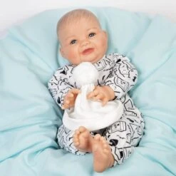 Paradise Galleries Realistic Chubby Baby Boy Doll - Big Boy With Fat Rolls And Magnetic Pacifier, 5-Piece Reborn Doll Set -Doll Paradise Shop GUEST 1f88e09c f917 4799 b428 96d7db5bdb6d