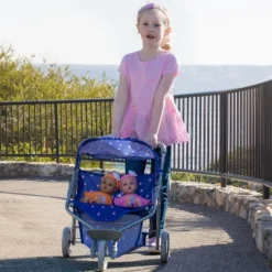 Adora Baby Doll Stroller, Starry Night Stroller Twin Jogger Stroller, Fits Dolls Up To 16 Inches -Doll Paradise Shop GUEST 22f7c36c 0a62 48e9 8723 9dfaa311433c