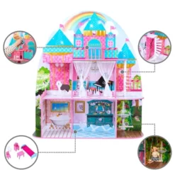 Olivia's Little World By Teamson Kids Furnished Castle Dollhouse For 12" Dolls 14 Olivia's Little World By Teamson Kids Furnished Castle Dollhouse For 12" Dolls -Doll Paradise Shop GUEST 2550dc0f 3010 4f04 b250 fec3296501c9