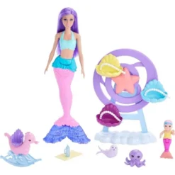 Barbie Mermaid Doll Nurturing Playset With Merbaby Octopus And Seal -Doll Paradise Shop GUEST 29a9145e bdd1 4a27 92d9 b6f0213d1db1