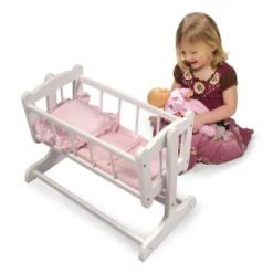 Badger Basket Heirloom Style Doll Cradle -Doll Paradise Shop GUEST 2a366b69 028d 425b b9b4 5066f726fd73
