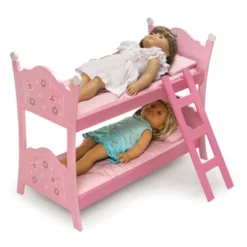 Badger Basket Blossoms & Butterflies Doll Bunk Beds With Ladder -Doll Paradise Shop GUEST 2a4c3b69 b962 4021 ac50 1aac1939078d
