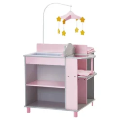 Olivia's Little World - Baby Doll Furniture - Baby Changing Station With Storage (Gray Polka Dots) 7 Olivia's Little World - Baby Doll Furniture - Baby Changing Station With Storage (Gray Polka Dots) -Doll Paradise Shop GUEST 2a69963c 540b 4647 a99a 2a976b1c52cc