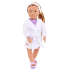 Our Generation Serafina Posable 18" Spa Doll & Storybook Set -Doll Paradise Shop GUEST 2b575740 35eb 4669 ac6b 55aee15c243a