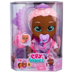Cry Babies Kiss Me Princess Ivy 12" Baby Doll With Bonus Accessories