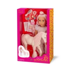 Our Generation Elara & Lumina 18" Doll & Foal Hair Play Set -Doll Paradise Shop GUEST 3a08ceeb 50a8 46a2 b514 7f4eac9dcf61