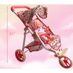 The New York Doll Collection Baby Doll Stroller - Jogging Toy Stroller 13 The New York Doll Collection Baby Doll Stroller - Jogging Toy Stroller -Doll Paradise Shop GUEST 3a5a91e3 ce7b 46d6 b1f2 537fdd815a05