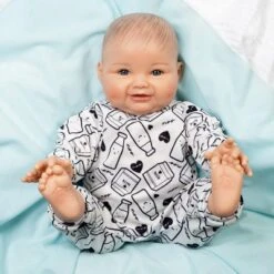Paradise Galleries Realistic Chubby Baby Boy Doll - Big Boy With Fat Rolls And Magnetic Pacifier, 5-Piece Reborn Doll Set -Doll Paradise Shop GUEST 3b926127 f4d5 41ef b921 183fd706fb59