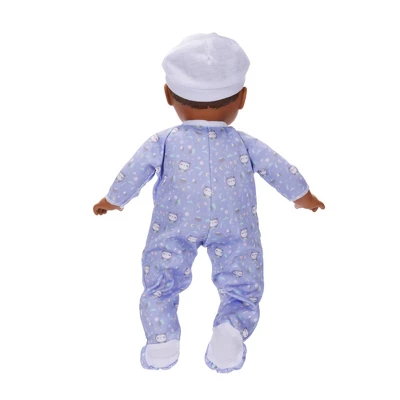 Perfectly Cute 14" Sleepy Time Baby Doll - Brown Hair/Brown Eyes 5 Perfectly Cute 14" Sleepy Time Baby Doll - Brown Hair/Brown Eyes - Image 5