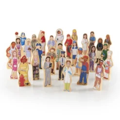 Guidecraft Wooden Wedgie Career People - Set Of 30 -Doll Paradise Shop GUEST 460219cd 5fbf 4b4c 97e5 faad3f460718