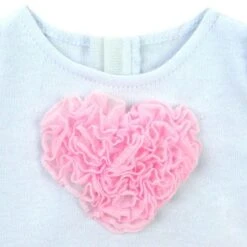 Sophia’s Heart Dress And Headband Outfit For 15'' Dolls, White/Pink -Doll Paradise Shop GUEST 46440ff8 c927 44de 9382 cc5a8b2eed35