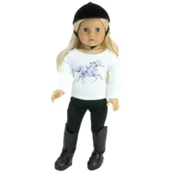 Sophia’s 4 Piece Horseback Riding Outfit With Riding Boots Set For 18'' Dolls, Black -Doll Paradise Shop GUEST 47550faa e3b8 4644 b063 2c4933d30520