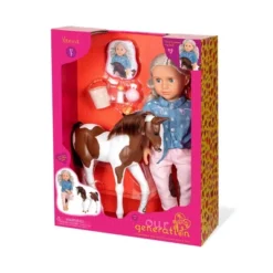 Our Generation 18" Equestrian Doll & Horse Set - Yanira With Foal -Doll Paradise Shop GUEST 4b14ae6d 8b11 49a8 9db9 92c09c06a82e
