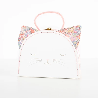 Meri-Meri Meri Meri Floral Kitty Mini Suitcase Doll (Pack Of 1) 3 Meri-Meri Meri Meri Floral Kitty Mini Suitcase Doll (Pack Of 1) - Image 3