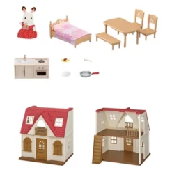 Calico Critters Red Roof Cozy Cottage -Doll Paradise Shop GUEST 4c03b577 e1f2 4215 8d2d f614b45c3124