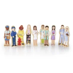 Guidecraft Wooden Wedgie Career People - Set Of 30 -Doll Paradise Shop GUEST 5118d84c 0f87 4807 9f66 1c7de2591e92