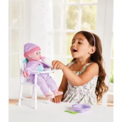 Kidoozie Just Imagine Mealtime Baby Playset For Pretend Play, Includes Baby Doll, High Chair And Feeding Accessories, Ages 2+ -Doll Paradise Shop GUEST 513ce7de b8b5 4b90 b851 5c3b4798e8d2