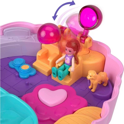 Polly Pocket Groom & Glam Poodle Compact Playset 4 Polly Pocket Groom & Glam Poodle Compact Playset - Image 4
