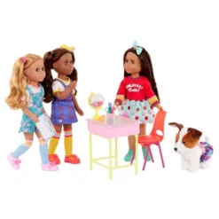 Glitter Girls 14" Doll And Accessories Alessa & School Desk Playset -Doll Paradise Shop GUEST 54677ece c888 4c8a 953a 9b12b4dc35a7