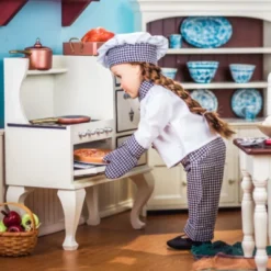 The Queen's Treasures 18 Inch Doll 1930's Style Wooden Stove & Oven -Doll Paradise Shop GUEST 5640f708 fa6b 4e1d 8bba d782b5a5c0b2