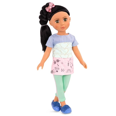 Glitter Girls Soo Ji Poseable 14" Fashion Doll 1 Glitter Girls Soo Ji Poseable 14" Fashion Doll