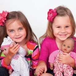 Adora Playtime Baby Flower Pink 13 Inch Baby Doll With Floral Overalls, Bow Headband And Bottle -Doll Paradise Shop GUEST 5a208cab afd0 4c30 be7e 590af128d791 1