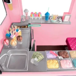 Our Generation Sweet Stop Ice Cream Truck - Pink -Doll Paradise Shop GUEST 5bf457e9 b751 44a0 8096 682eb8b8041b