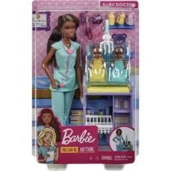 Barbie You Can Be Anything Baby Doctor Brunette Doll And Playset 9 Barbie You Can Be Anything Baby Doctor Brunette Doll And Playset -Doll Paradise Shop GUEST 60a62164 7f96 48de a72e caf56e970a69