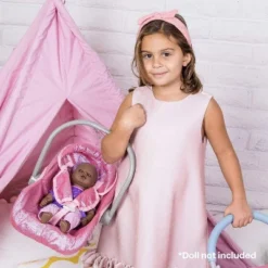 Adora Baby Doll Car Seat Carrier Glam Sparkly & Glittery Pink Seat Cover, Fits Dolls Up To 20 Inches -Doll Paradise Shop GUEST 69d83c73 de5a 41f3 9303 3be8d66d7396