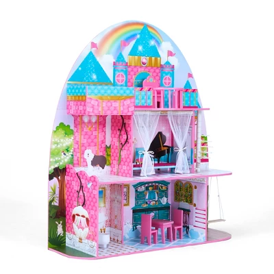 Olivia's Little World By Teamson Kids Furnished Castle Dollhouse For 12" Dolls 9 Olivia's Little World By Teamson Kids Furnished Castle Dollhouse For 12" Dolls - Image 9