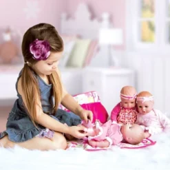 Adora Playtime Baby Flower Pink 13 Inch Baby Doll With Floral Overalls, Bow Headband And Bottle -Doll Paradise Shop GUEST 6ea6a026 c4ed 465c a404 02a820bdd0f1