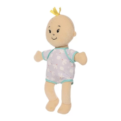 The Manhattan Toy Company Wee Baby Stella Blonde Hair Bassinette Box 1 The Manhattan Toy Company Wee Baby Stella Blonde Hair Bassinette Box