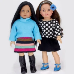 Sophia’s 9 Piece Winter Set For 18" Dolls, Blue/Black 8 Sophia’s 9 Piece Winter Set For 18" Dolls, Blue/Black -Doll Paradise Shop GUEST 73367a23 d062 48f1 9e38 57add66e1532