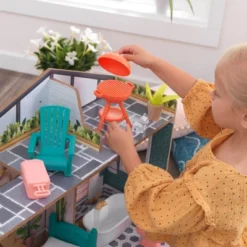 Kidkraft Backyard Cookout Wooden Dollhouse With 16 Play Furniture Accessories -Doll Paradise Shop GUEST 736c888b e793 43bb 81e9 0e039103a938