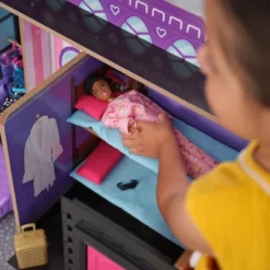 KidKraft 2-in-1 Wooden Hotel & Waterslide Dollhouse -Doll Paradise Shop GUEST 74139a65 74e8 4747 abf7 3430c6c6b6e3